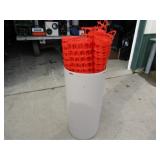 48in. H 4 Rolls of Orange Snow Fence