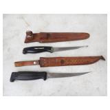 Normark Fiskars Finland Filet Knife 5.25in Blade w