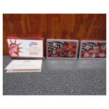 2005 US Mint Silver Proof Set &Quarters Silver Set