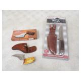 NIB-SHarp Stainless Steel Wrangler 4.5in. Hunting