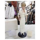 Diana Princess of Wales Porcelain Portrait Doll