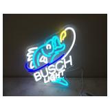 12x12 Busch Light Fish II LED Neon Sign
