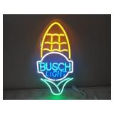9x17.5in. Busch Light Corn Cob LED Neon Sign