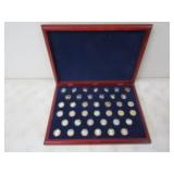 The Complete Presidents Coin Collection 39-Total