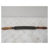 Vintage Tanning Knife w/10.5in Double Side Blade