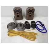 2-Muddy Mud-MTC 100 Game Cameras w/Straps