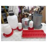 3-Chincken Waterers, 2-Lg/Med Feeders,3-Chick Sz