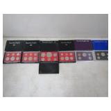 1974,80,81,82,83,87 US Coin Proof Sets 6 Total