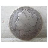 1878-CC Silver Morgan Dollar,Error Reverse Rotated