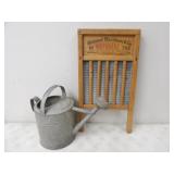 National Washboard Co. Washboard & Galvanized Wate
