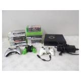 Xbox 360 E Console w/Cord, 2-Wired Controllers,