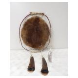 Beaver Hoop w/Feathers
