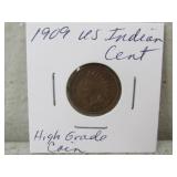 1909 US Indian Cent High Grade