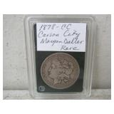 1878-CC Silver Morgan Dollar