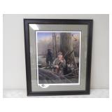 28.5x33 Ready for Action by R.J. McDonald 2007