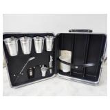 Platt Suitcase Travel Bar Hardcase,1 Shotglass,1-M