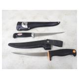 Kershaw 7in. Blade Filet Knife w/Hard Sheath &