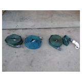 3-2in. x 50ft. Discharge Hose & One Misc. Hose