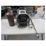 Hobart EZ-Tig 165i, Argon Tank, Foot Pedal, Sticks