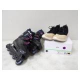 Illusion Sz9 Roller Skates & NIB APL Mens Techloom