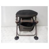 Huntrite Foldup Swivel Seat Chair w/Under Storage