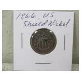 1866 US Shield Nickel