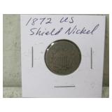 1872 US Shield Nickel