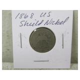1868 US Shield Nickel