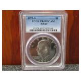 1971-S 40% Silver Eisenhower Dollar PCGS PR69Dcam