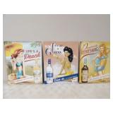 3-16x20 Deep Eddy Vodka Tin Signs