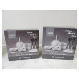 NIB Cuisine Company 3qt & 4qt Sauce Pots w/Lids