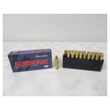 20-Hornady Subsonic 45-70 GOVT 410gr Sub-X