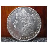 1886-Silver Morgan Dollar