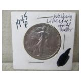 1945-P Walking Liberty Silver Half Dollar 90%