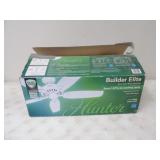 NIB-Hunter Builder Elite 52in. Snow White Ceiling