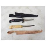 Rapala Stainless 4in. Blade Filet Knife w/Sheath &