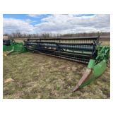 John Deere 924 Flex Head, Finger Reel,Steel Snouts