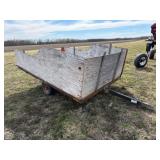Arctic Cat 76x8ft. 30in. Wood Sides, Tilt Bed