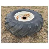18.4-26 Tire on 8 Hole Rim