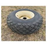 18.4-26 Diamond Tread Tire on 8 Hole Rim