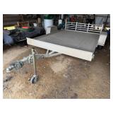 2018 Bear Track 82x120in. Alum,Single Axle Trailer