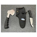 Rite Edge 4 1/2in. Blade Knife & Hatchet w/Sheath