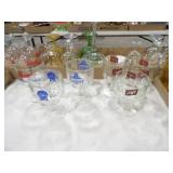 3-Schlitz Goblets, 1-Pabst Blue Ribbon Goblet, &