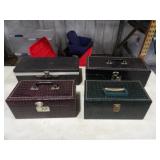 Approx. 78 8-Track Tapes in 4 Hard Cases