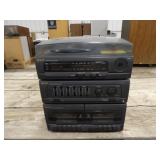 GranPrix Mod.S4156D AM/FM Cassette Stereo w/Turn