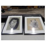 2-Original Art prints by Gladys Emerson Cook,