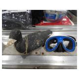 Vintage Duck Decoy & Vintage Goggles
