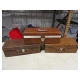 Approx. 70 8-Track Tapes in 3 Hard Cases