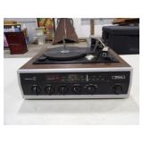 JC Penny Mod.1316 Walnut Record Player/Am/FM Radio