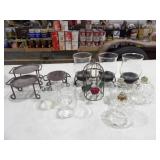 Approx. 9 Candle Holders, Misc.
